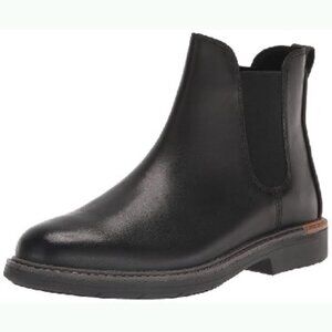 COLE HAAN Black Leather Men's Go-to Chelsea Boots 10.5
